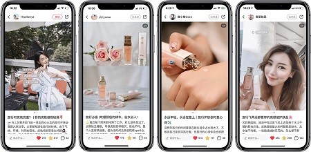 Produktmarketing auf chinesischen sozialen Medien durch KOL und KOC