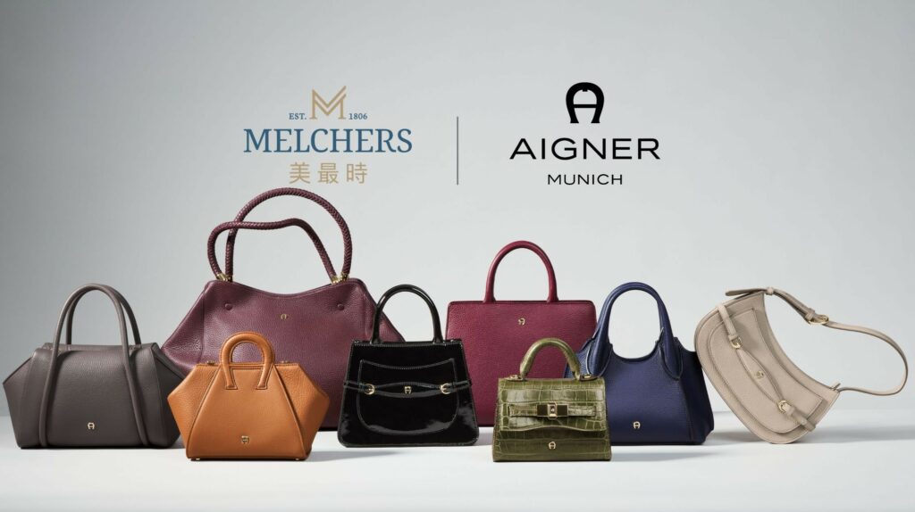 AIGNER geht zur Erweiterung der China-Präsenz eine Partnerschaft mit Melchers ein